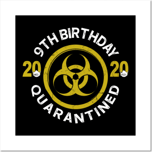 9Th Birthday 2020 Quarantined Graduation Posters and Art